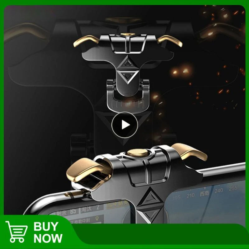 Key Shooter Anti-folding Buckle Universal Eat Chicken Artifact Button Black Gold Zinc Alloy Mobile Game Controller Stable
Key Shooter Anti-folding Buckle Universal Eat Chicken Artifact Button Black Gold Zinc Alloy Mobile Game Controller Stable