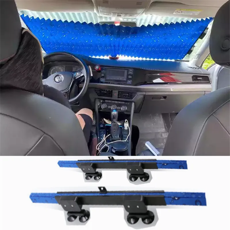 Car Sunshade Protector Foldable Auto Parasol Front&Rear Window Sun Visor Winshield Sun Shade Protection Covers Automotive Goods 
Car Sunshade Protector Foldable Auto Parasol Front&Rear Window Sun Visor Winshield Sun Shade Protection Covers Automotive Goods