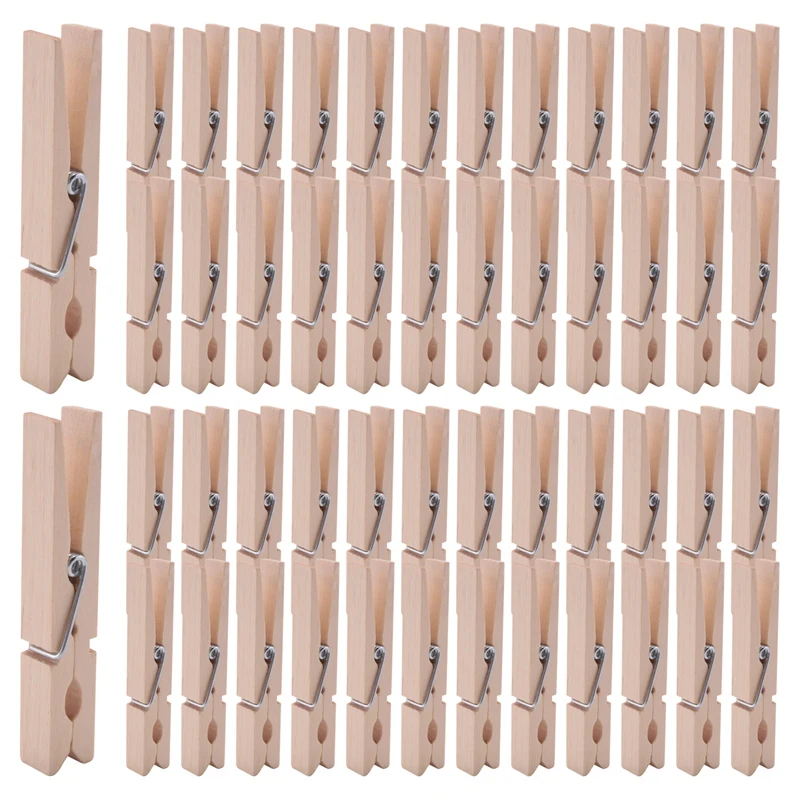 Clothes Pins Heavy Duty Outdoor With Spring, Wooden Clothespins For Crafts And Hanging Clothes On Clothesline Laundry
Clothes Pins Heavy Duty Outdoor With Spring, Wooden Clothespins For Crafts And Hanging Clothes On Clothesline Laundry