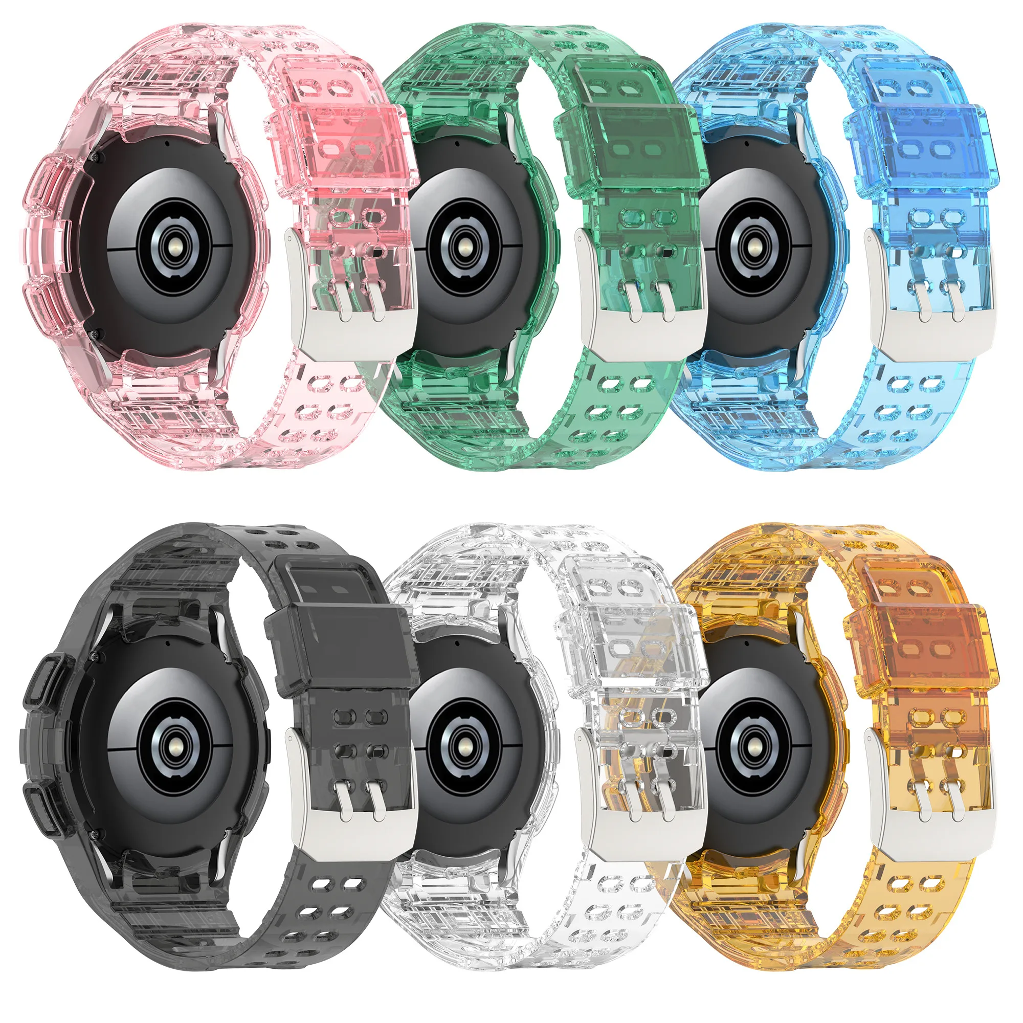 Прозрачный чехол и ремешок для наручных часов Samsung Watch 4 Band, мягкий браслет из ТПУ для умных часов, 40 мм 44 мм 46 мм
Прозрачный чехол и ремешок для наручных часов Samsung Watch 4 Band, мягкий браслет из ТПУ для умных часов, 40 мм 44 мм 46 мм