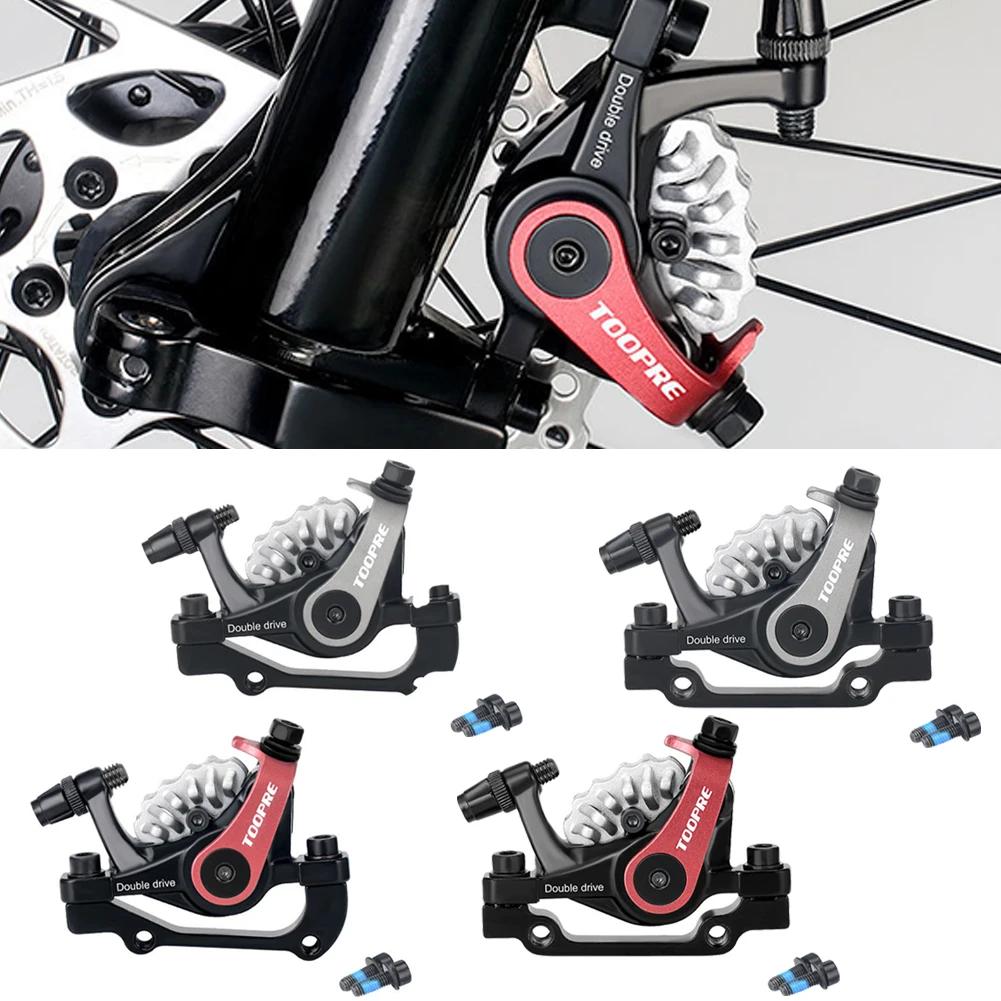 Bicycle Mechanical Disc Brake Double Piston Caliper Ebike Bilateral Brakes Road Mountain Bike Bicycle Accessories Equipments
Bicycle Mechanical Disc Brake Double Piston Caliper Ebike Bilateral Brakes Road Mountain Bike Bicycle Accessories Equipments