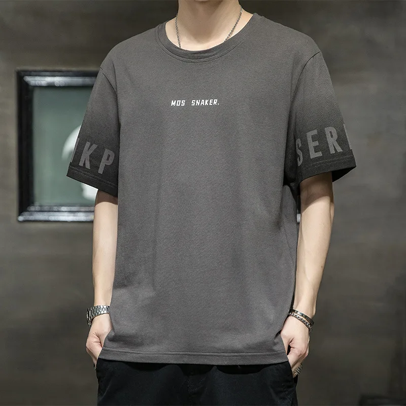 2023HOT T-shirt men's summer 2021 new trendy brand trend cotton casual half-sleeved clothes loose Korean compassionate
2023HOT T-shirt men's summer 2021 new trendy brand trend cotton casual half-sleeved clothes loose Korean compassionate