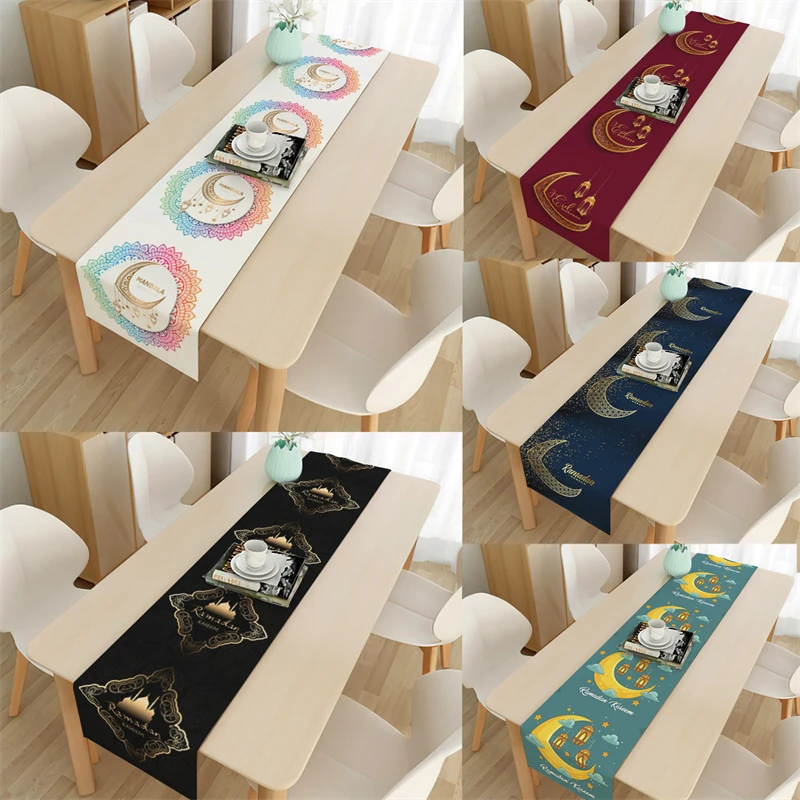 Eid Mubarak Tablecloth 2023 Islamic Muslim Party Decor Dining Table Runner Ramadan Kareem Decoration for Home Eid Al Adha Gifts
Eid Mubarak Tablecloth 2023 Islamic Muslim Party Decor Dining Table Runner Ramadan Kareem Decoration for Home Eid Al Adha Gifts