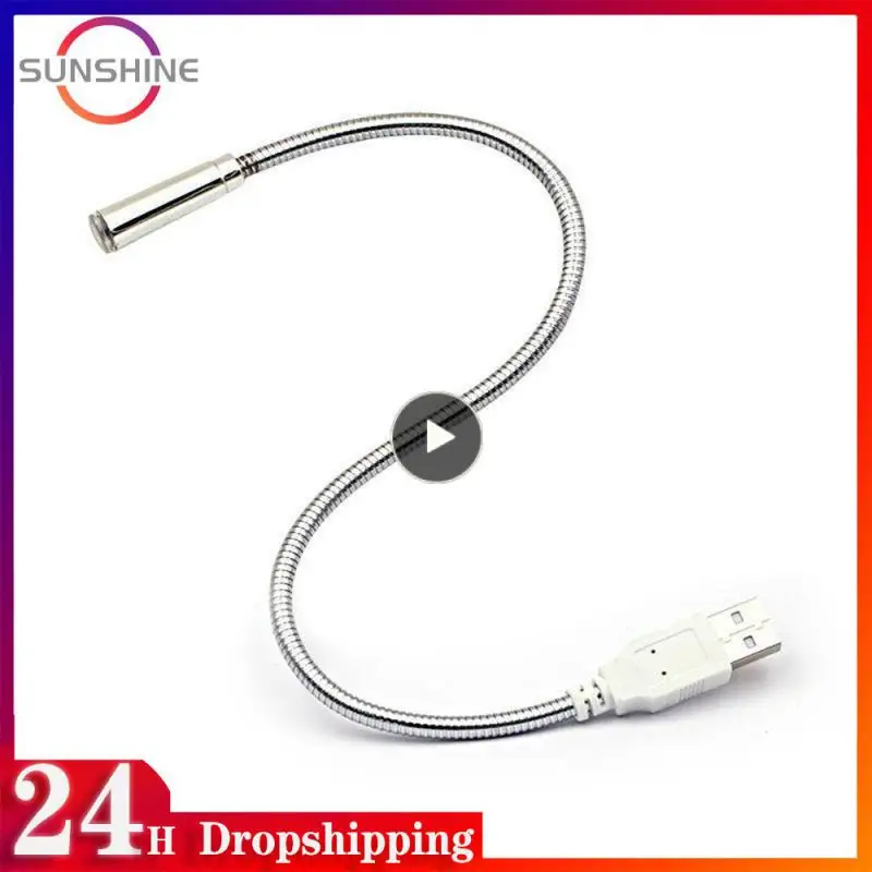 Freely Adjust Angle Usb Single Night Light Smooth High-grade Low Power Consumption Desktop Reading Lamp Metal Hose Long Life 35g
Freely Adjust Angle Usb Single Night Light Smooth High-grade Low Power Consumption Desktop Reading Lamp Metal Hose Long Life 35g