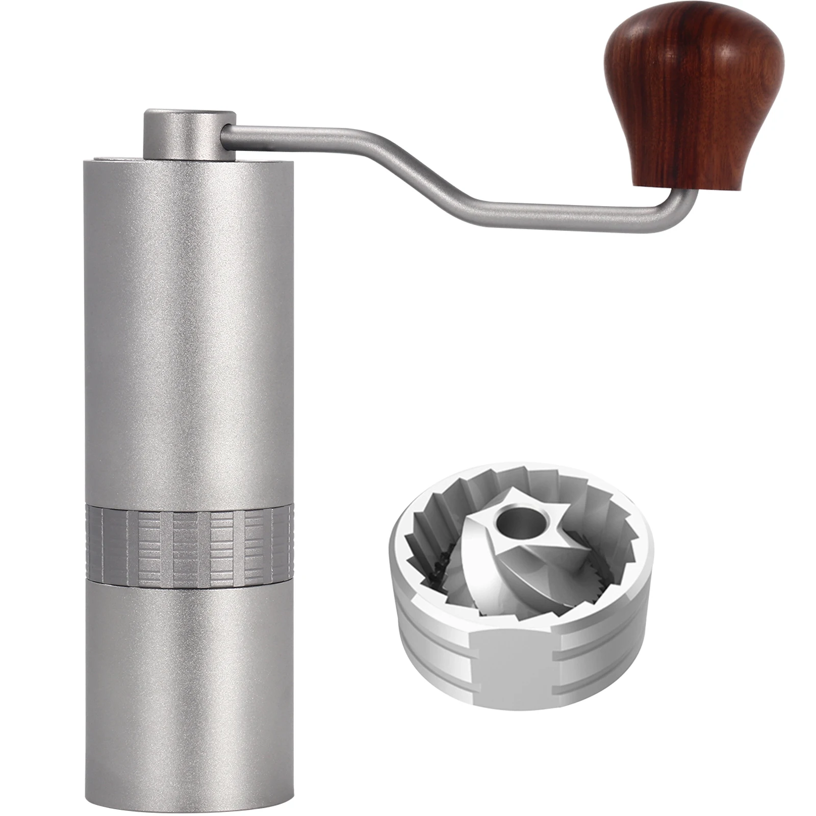Hand coffee bean miller steel conical burrs coffee bean grinder manual coffee grinder adjustable
Hand coffee bean miller steel conical burrs coffee bean grinder manual coffee grinder adjustable
