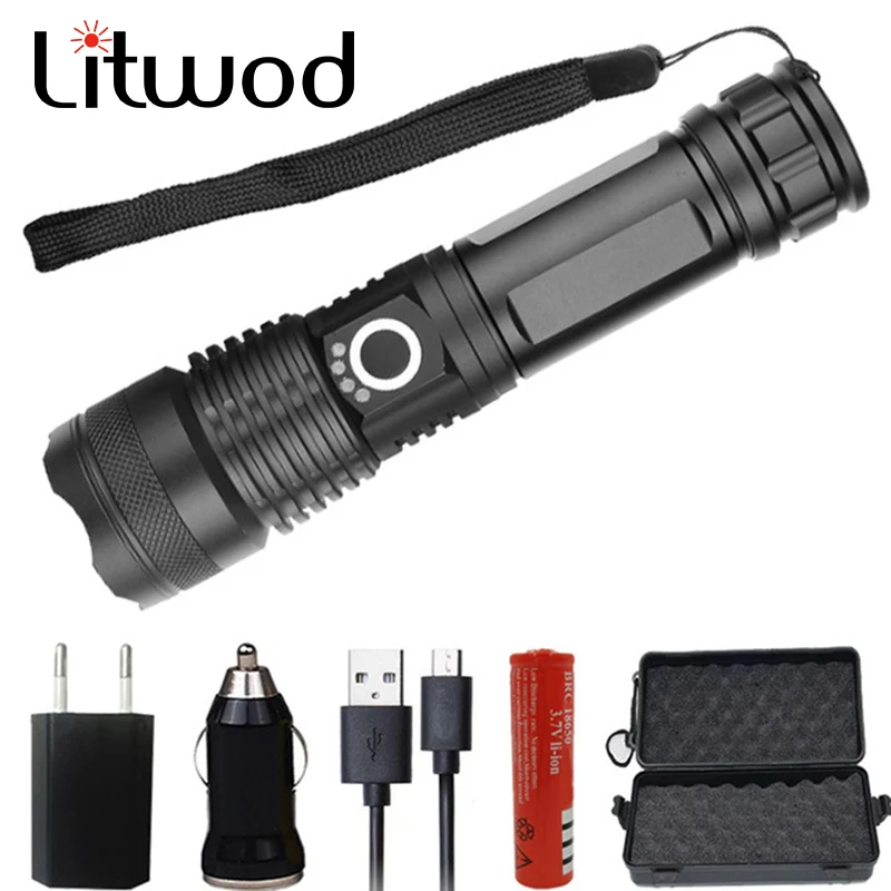 Z20 CREE XHP50 Micro USB rechargeable LED Flashlight Torch 4000LM light lantern for Camping Hiking
Z20 CREE XHP50 Micro USB rechargeable LED Flashlight Torch 4000LM light lantern for Camping Hiking