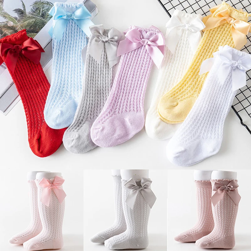 1Pair 0-2Years Cotton Knee High Socks with Big Bow Baby Girls Clothing Newborn Infant Toddler Kids Children Socks Spring Sumer
1Pair 0-2Years Cotton Knee High Socks with Big Bow Baby Girls Clothing Newborn Infant Toddler Kids Children Socks Spring Sumer