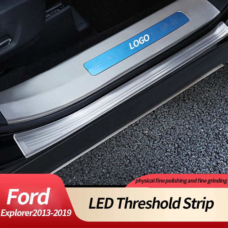 For Ford Explorer 2013-2019 Stainless Steel Threshold Bar Welcome Pedal Anti-scratch Protection Car Accessories
For Ford Explorer 2013-2019 Stainless Steel Threshold Bar Welcome Pedal Anti-scratch Protection Car Accessories