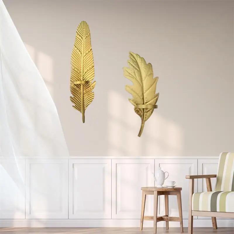 Modern Metal Leaf Candlestick Decorations Simple Golden Candle Holder For Living Room Office Home Wall Decoration Accessories
Modern Metal Leaf Candlestick Decorations Simple Golden Candle Holder For Living Room Office Home Wall Decoration Accessories