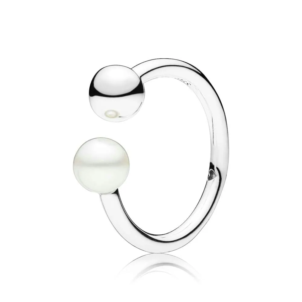 925 Sterling Silver pan Ring Freshwater Cultured Pearl For Women Wedding Gift Fine EuroPe Jewelry
925 Sterling Silver pan Ring Freshwater Cultured Pearl For Women Wedding Gift Fine EuroPe Jewelry
