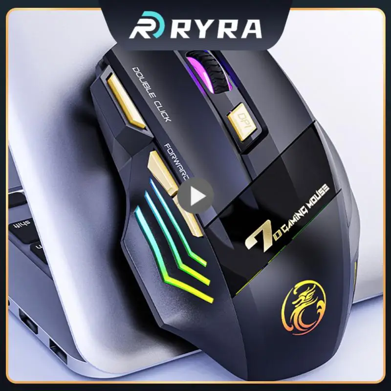 Professional Office Mouse 2.4g Mute Wireless Gaming Mouse 7 Button 3200dpi Gaming Mechanical Mouse For Game Computer Tablet Pc
Professional Office Mouse 2.4g Mute Wireless Gaming Mouse 7 Button 3200dpi Gaming Mechanical Mouse For Game Computer Tablet Pc
