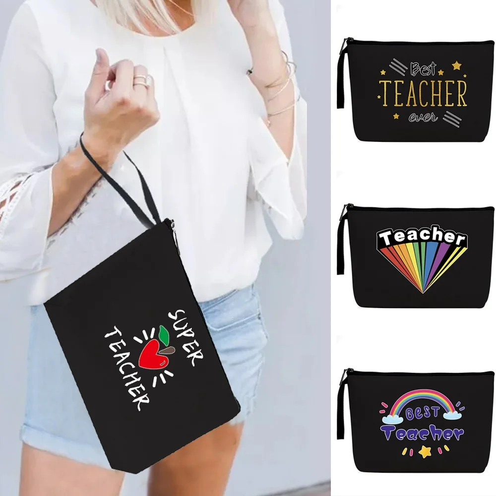 Woman Fashion Cosmetic Bag Cosmet Lipstick for Large Capacity Storage Bags Cosmetic Cases Attractive and Durable Teacher Print
Woman Fashion Cosmetic Bag Cosmet Lipstick for Large Capacity Storage Bags Cosmetic Cases Attractive and Durable Teacher Print