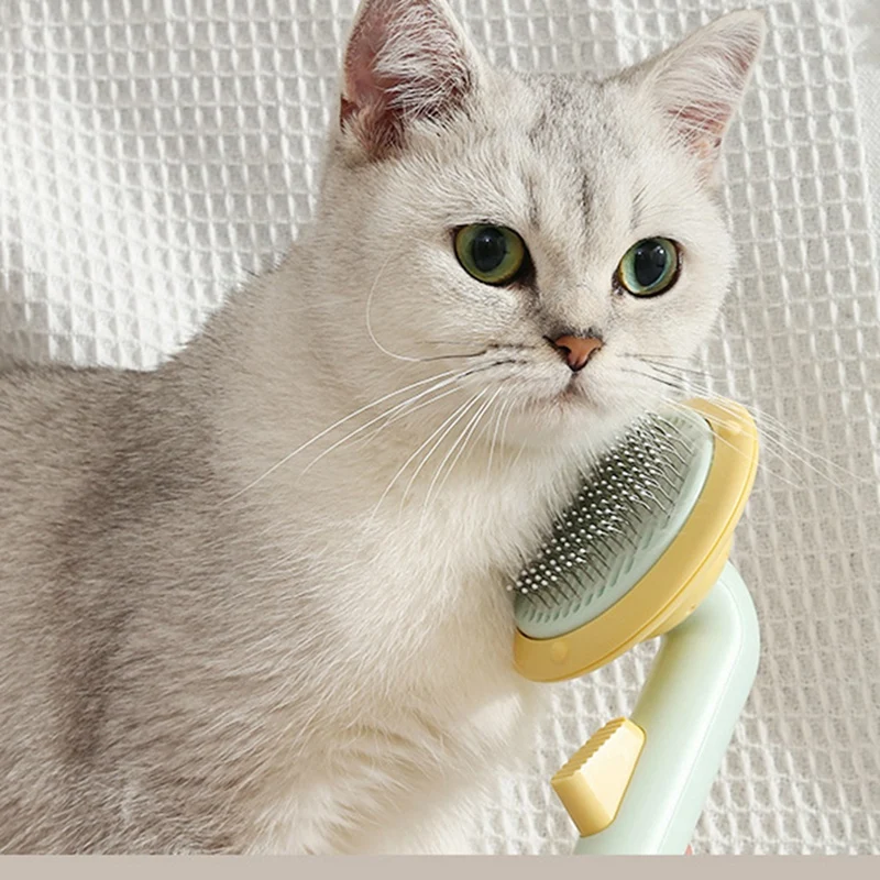 Pet Comb Hair Removal Brush Cat Dog Hair Removal Massage UFO Flying Saucer Self-Cleaning Comb Cleaning Supplies
Pet Comb Hair Removal Brush Cat Dog Hair Removal Massage UFO Flying Saucer Self-Cleaning Comb Cleaning Supplies