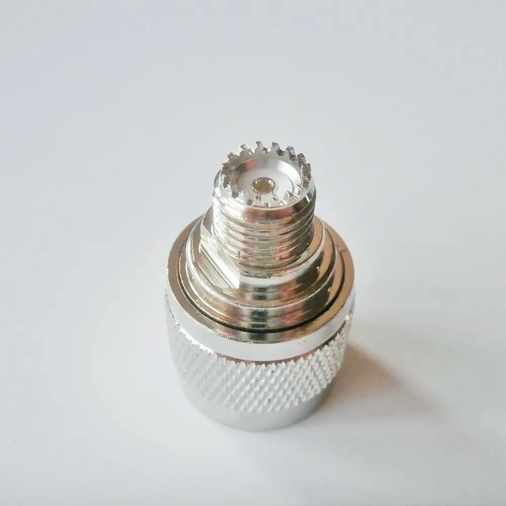 1X Pcs N To miniUHF PL259 SO239 Cable Connector Socket mini UHF MINIUHF Female To N Male Jack Brass Straight Coaxial RF Adapters
1X Pcs N To miniUHF PL259 SO239 Cable Connector Socket mini UHF MINIUHF Female To N Male Jack Brass Straight Coaxial RF Adapters