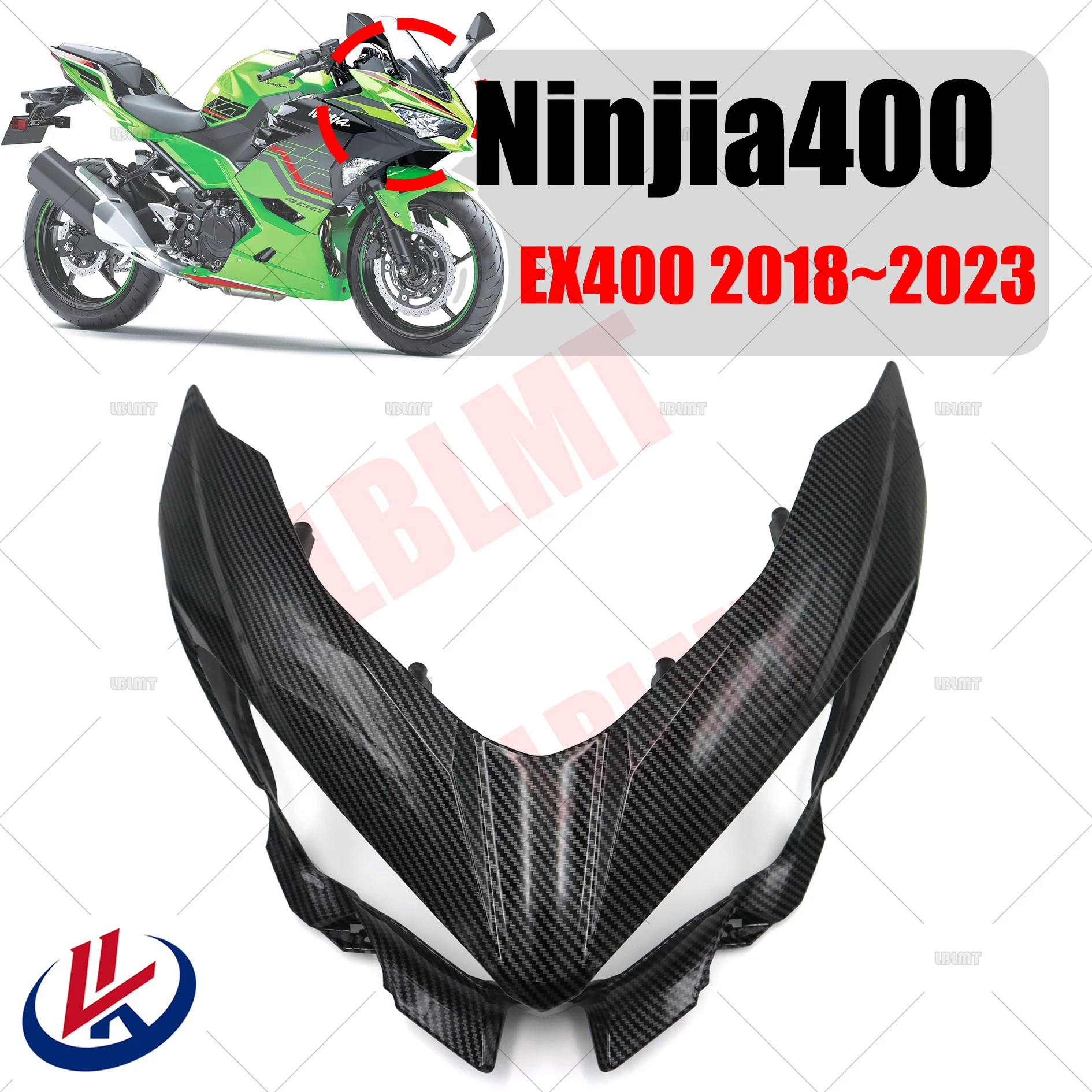 Carbon fiber Appearance Front Headlight Fairing For Kawasaki Ninja400 Ninjia 400 ZX400 EX400 2018 2019 2020 2021 2022 2023
Carbon fiber Appearance Front Headlight Fairing For Kawasaki Ninja400 Ninjia 400 ZX400 EX400 2018 2019 2020 2021 2022 2023