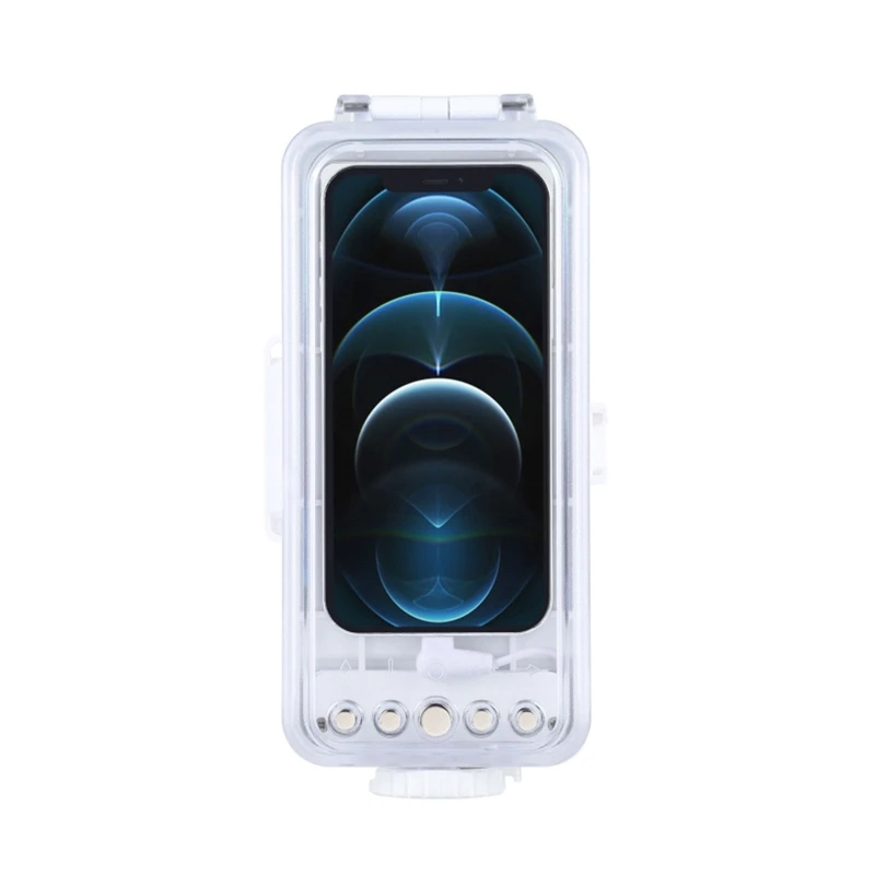 147ft Waterproof Diving Housing Phone Underwater for CASE foriOS 13.0 or Above P Y98A
147ft Waterproof Diving Housing Phone Underwater for CASE foriOS 13.0 or Above P Y98A