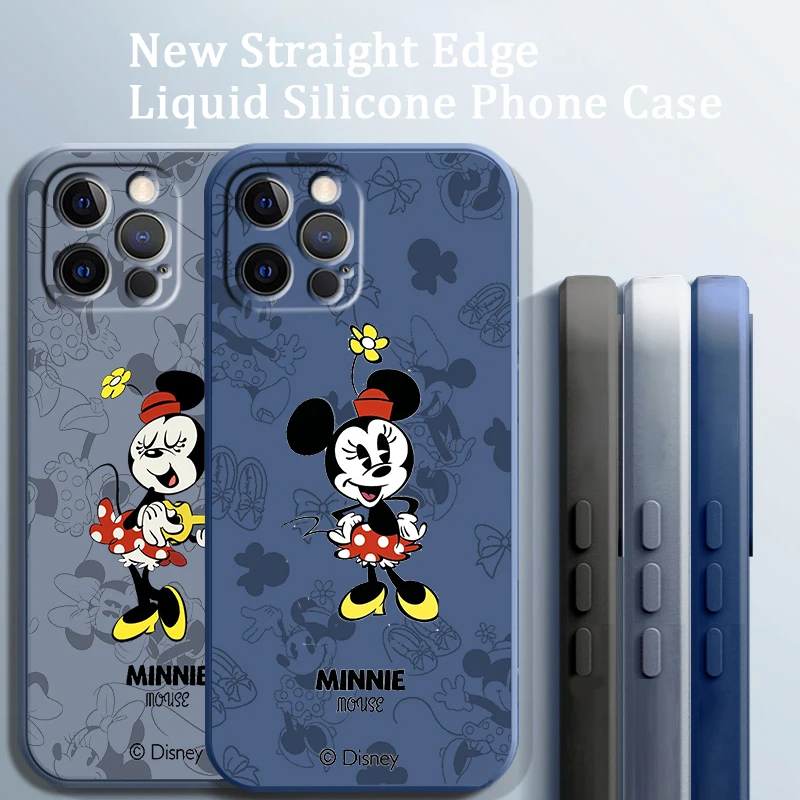 Disney Minnie Mickey Mouse Liquid Rope Cover Phone Case For Apple iPhone 14 13 12 Mini 11 XS Pro Max X XR Plus SE 2020 Funda 
Disney Minnie Mickey Mouse Liquid Rope Cover Phone Case For Apple iPhone 14 13 12 Mini 11 XS Pro Max X XR Plus SE 2020 Funda