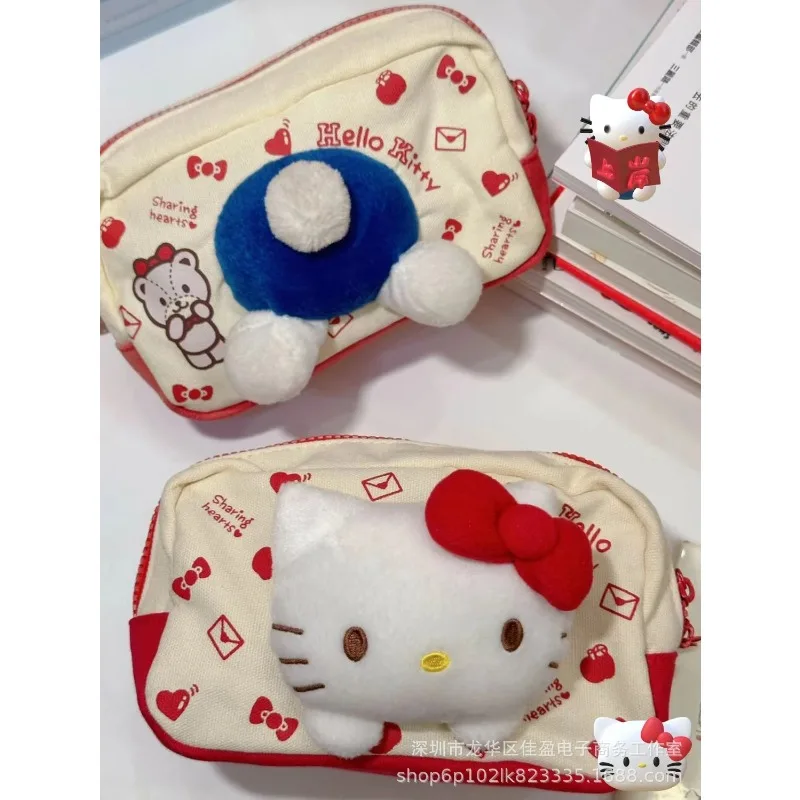 Sanrio Hello Kitty Kawaii Pencil Case Cute Cartoon High Value Large Capacity Student Stationery Storage Bag School Supplies Gift
Sanrio Hello Kitty Kawaii Pencil Case Cute Cartoon High Value Large Capacity Student Stationery Storage Bag School Supplies Gift