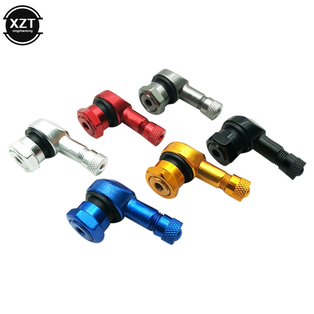 2pcs Motorcycle Rim 90 Degree Angle Aluminum Alloy Valve Motorcycle Wheel Tire Tubeless Valve Stems For Rim Wheel Parts CNC
2pcs Motorcycle Rim 90 Degree Angle Aluminum Alloy Valve Motorcycle Wheel Tire Tubeless Valve Stems For Rim Wheel Parts CNC