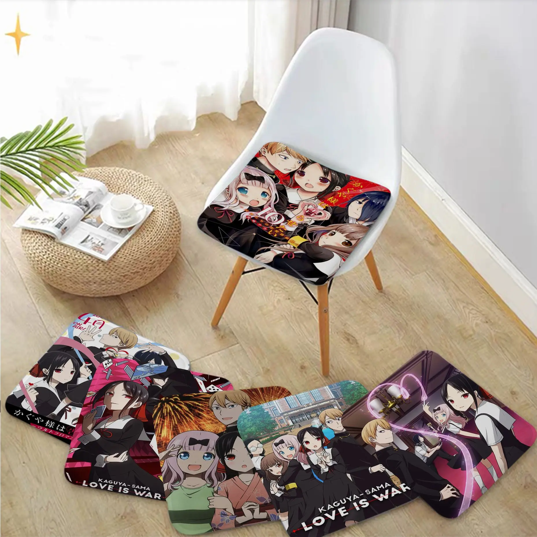 Anime Kaguya Sama Love Is War Tie Rope Dining Chair Cushion Circular Decoration Seat For Office Desk Cushions Home Decor
Anime Kaguya Sama Love Is War Tie Rope Dining Chair Cushion Circular Decoration Seat For Office Desk Cushions Home Decor
