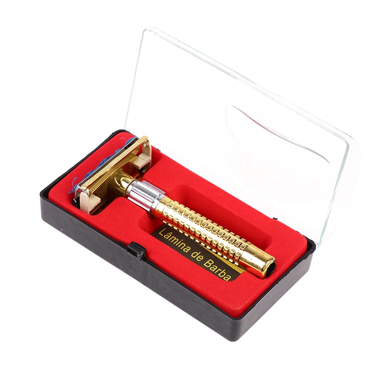 Exquisite High Quality Retro Style Safety Razor with Box Handle Razor Shaving Tool Shaving Tool Men's Facial Razor Wholesale
Exquisite High Quality Retro Style Safety Razor with Box Handle Razor Shaving Tool Shaving Tool Men's Facial Razor Wholesale