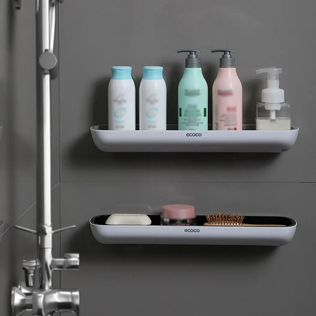 Bathroom Wall Mounted Shower Shelf Kitchen Storage Rack For Shampoo Tray Stand No Drilling Organizer Holder Home Cosmetic Basket
Bathroom Wall Mounted Shower Shelf Kitchen Storage Rack For Shampoo Tray Stand No Drilling Organizer Holder Home Cosmetic Basket