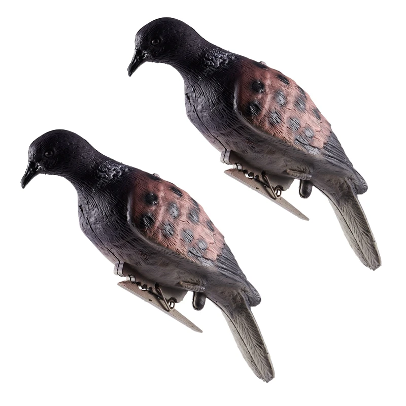 2PC Hunting Dove Scare Protect Garden Pigeon Decoy Bionic Animal Bait Outdoor Hunting Birds Decoy Accessory
2PC Hunting Dove Scare Protect Garden Pigeon Decoy Bionic Animal Bait Outdoor Hunting Birds Decoy Accessory