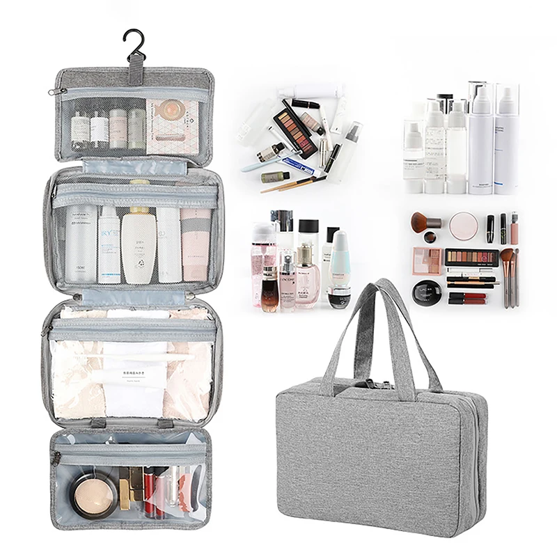 Waterproof Organizer Storage Quality Bag Toiletries Makeup Bag Cosmetic Travel Women Bag Hanging Up Make Female Storage Case Top
Waterproof Organizer Storage Quality Bag Toiletries Makeup Bag Cosmetic Travel Women Bag Hanging Up Make Female Storage Case Top