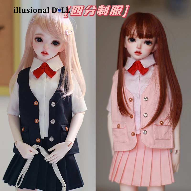 1/4 bjd Doll Cloth for 1/4 bjd Doll daily set JK School Uniform toy Accessories shirt vest skirt tie socks
1/4 bjd Doll Cloth for 1/4 bjd Doll daily set JK School Uniform toy Accessories shirt vest skirt tie socks
