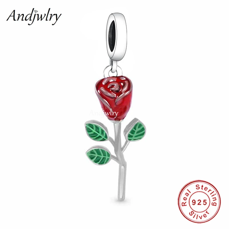 Fit Bracelet Charms Silver 925 Original Red Rose Flower Bead Bracelet&Bangle Jewelry Berloque
Fit Bracelet Charms Silver 925 Original Red Rose Flower Bead Bracelet&Bangle Jewelry Berloque