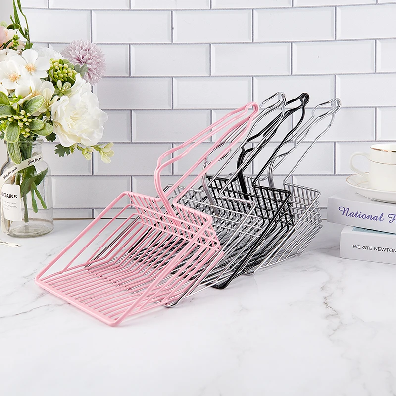 Large Size Metal Kitten Sand Cleaner Cat Litter Scoop Cleaning Tools Sand Shovel Pet Supplies Silver/Plated/Pink/Black Option 1X
Large Size Metal Kitten Sand Cleaner Cat Litter Scoop Cleaning Tools Sand Shovel Pet Supplies Silver/Plated/Pink/Black Option 1X
