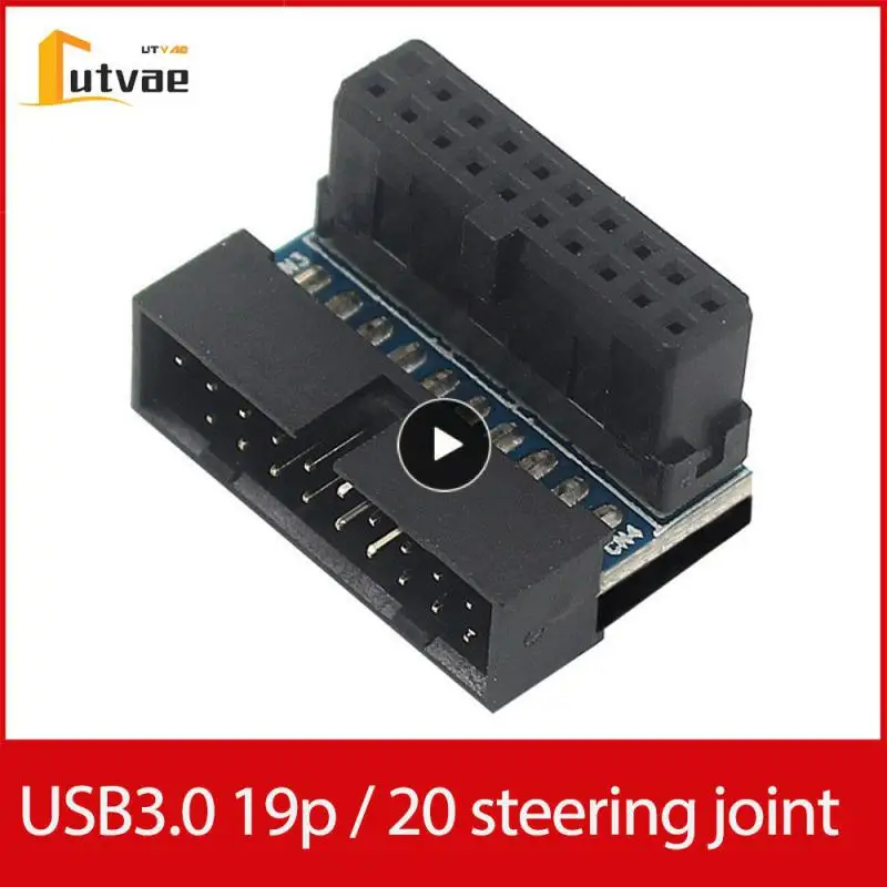 19p Interface Usb3.0 19p 20p Adapter 1 Pcs 90 Degree Power Plug Adapter Mainboard Portable High Speed Lightweight Mini Usb3.0
19p Interface Usb3.0 19p 20p Adapter 1 Pcs 90 Degree Power Plug Adapter Mainboard Portable High Speed Lightweight Mini Usb3.0