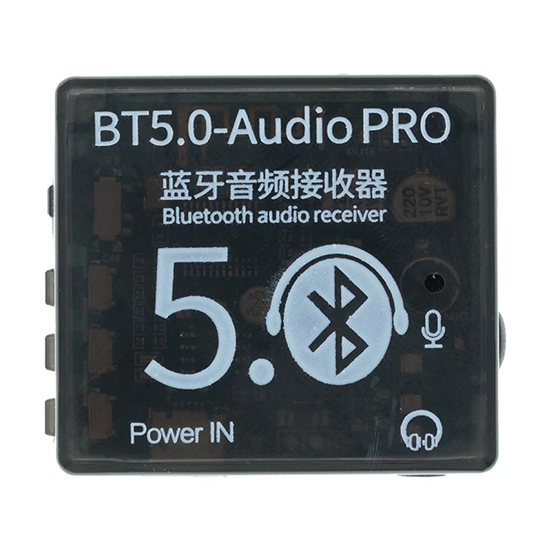 Аудиомодуль BT5.0 PRO со стандартным Bluetooth-декодером, плата аудио без потерь, автомобильный аудиоусилитель, плата аудио декодера «сделай сам» с микрофоном
Аудиомодуль BT5.0 PRO со стандартным Bluetooth-декодером, плата аудио без потерь, автомобильный аудиоусилитель, плата аудио декодера «сделай сам» с микрофоном