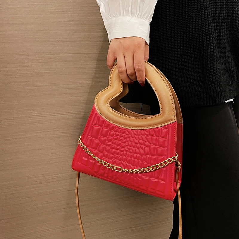 Fashion Heart Purses and Handbags Leather Shoulder Bags for Women High Quality Luxury Crossbody Bag Unusual Party Cute Tote Bag
Fashion Heart Purses and Handbags Leather Shoulder Bags for Women High Quality Luxury Crossbody Bag Unusual Party Cute Tote Bag