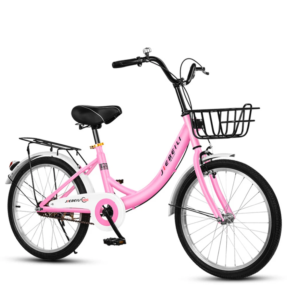 

20/22 Inches Bicycle Adult Bike Dual Disc Brake High Carbon Steel Daily Commuting Comfort Leisure Portable