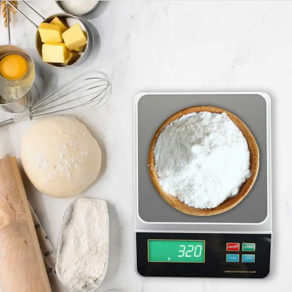 

Цифровые весы, перезаряжаемый безмен, хорошая точность, водонепроницаемые кухонные приборы для приготовления пищи, инструменты для взвешивания, 3 кг, 0, 1 г