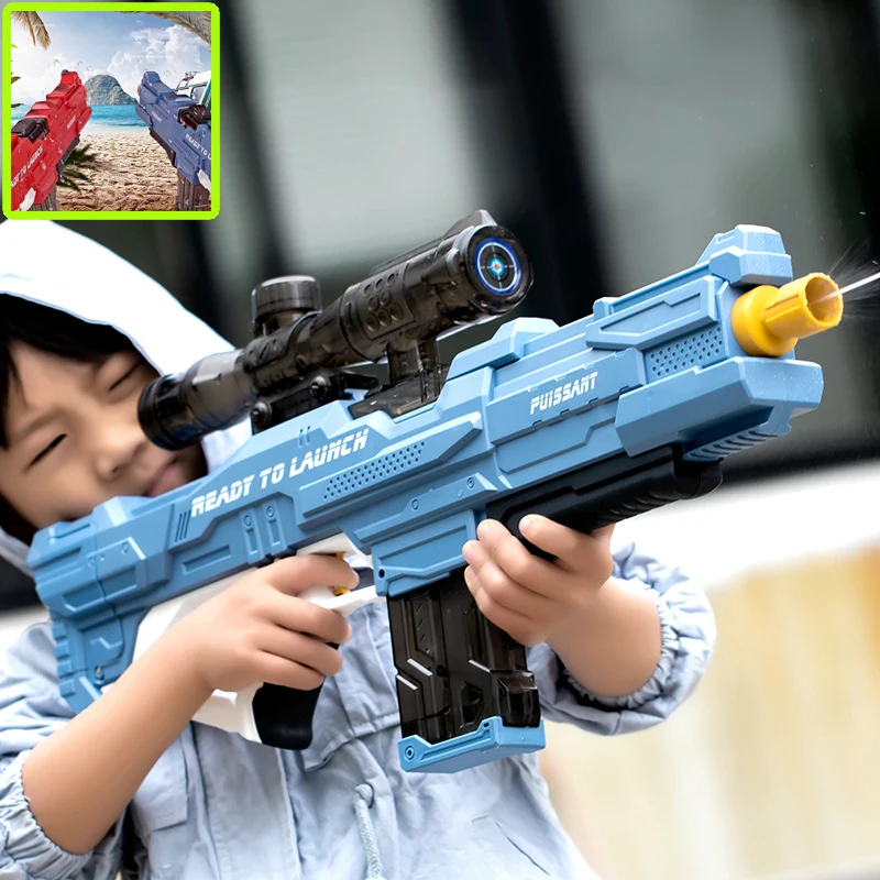 Electric Water Gun High-Tech Children Toy Garden Outdoor Beach Pool Large-capacity Summer Gel Blaster Water Guns For Kids Adults
Electric Water Gun High-Tech Children Toy Garden Outdoor Beach Pool Large-capacity Summer Gel Blaster Water Guns For Kids Adults