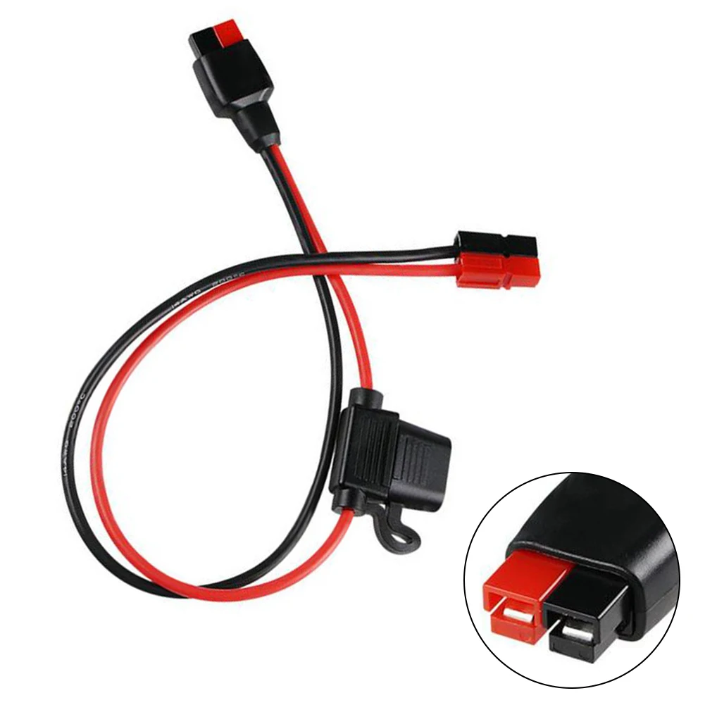 30 A 14AWG Medium Fuse Holder Harness Rectangle For Anderson Plug Wiring Medium Blade 14AWG-30cm For Electrical Engineering
30 A 14AWG Medium Fuse Holder Harness Rectangle For Anderson Plug Wiring Medium Blade 14AWG-30cm For Electrical Engineering