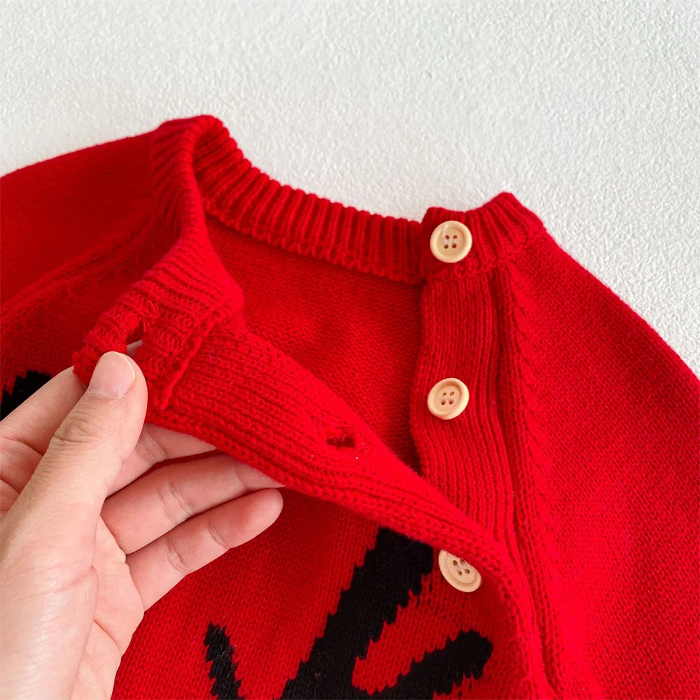 Baby Costumes Clothes Christmas Baby Clothes Newborn Infant Boy Girl Deer Romper Knitted Warm Jumpsuit Xmas
Baby Costumes Clothes Christmas Baby Clothes Newborn Infant Boy Girl Deer Romper Knitted Warm Jumpsuit Xmas