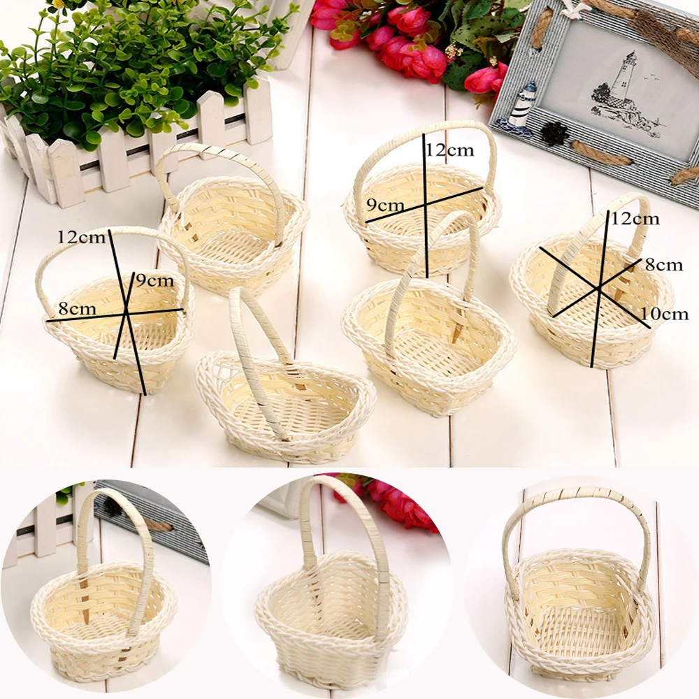 Weaving Storage Flower Basket Decoration Picnic Basket Easter gift basket Wicker basket Festival Party Decoration Home Supplies
Weaving Storage Flower Basket Decoration Picnic Basket Easter gift basket Wicker basket Festival Party Decoration Home Supplies