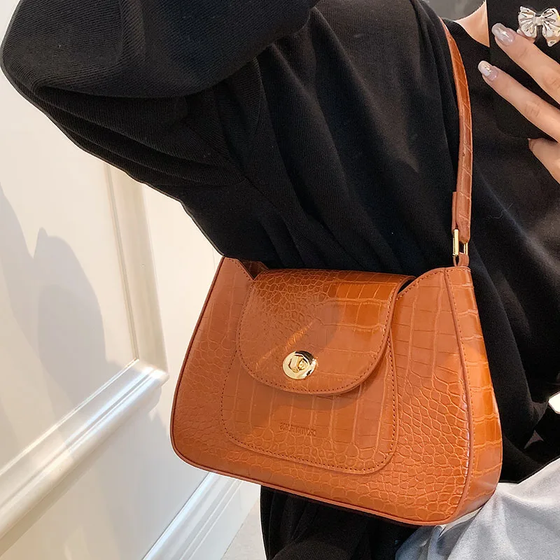 Женские сумки через плечо с узором под кожу крокодила, 2022, модные дизайнерские кожаные дорожные сумки и кошельки, модная сумка через плечо
Женские сумки через плечо с узором под кожу крокодила, 2022, модные дизайнерские кожаные дорожные сумки и кошельки, модная сумка через плечо