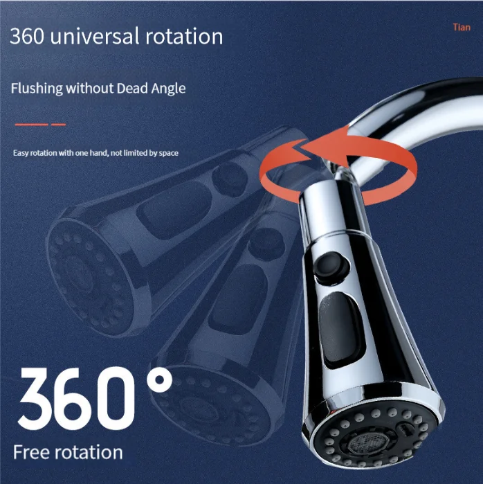 360 Degree Rotatable Faucet Head Faucet Frother Splash Proof Pressurized Water Tap Filter Water Saver Faucet Nozzle For Kitchen
360 Degree Rotatable Faucet Head Faucet Frother Splash Proof Pressurized Water Tap Filter Water Saver Faucet Nozzle For Kitchen