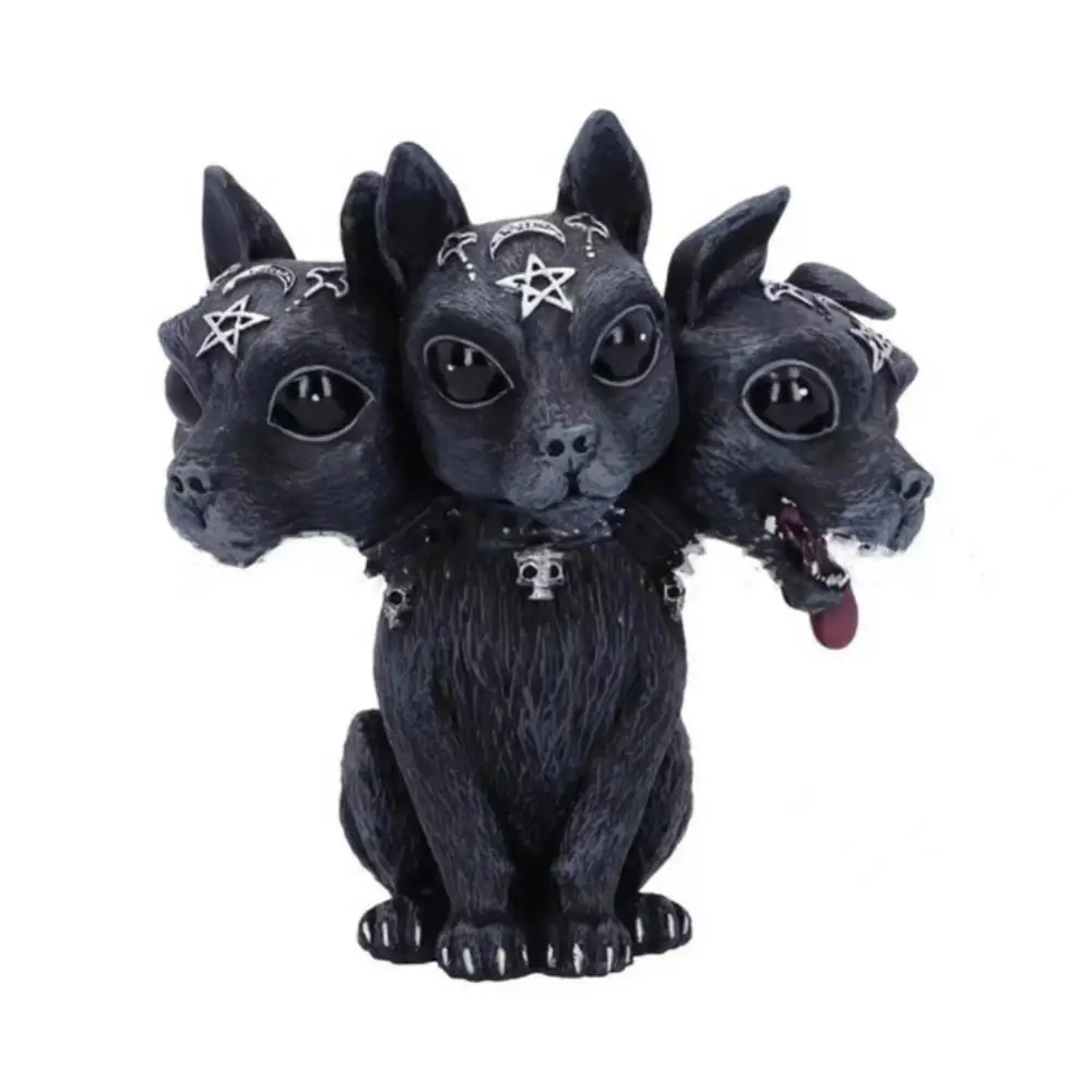 Resin Halloween Ornament Long Lasting Stars Moon Patterns Decoration Accessories Home Decor Gift 250g 3 Heads Dog Statue Black
Resin Halloween Ornament Long Lasting Stars Moon Patterns Decoration Accessories Home Decor Gift 250g 3 Heads Dog Statue Black