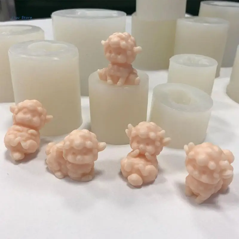 Silicone Moulds Clay Moulds Crafts Moulds Baking Tools Sheep Shape Non-stick Silicone Material for Kitchen Baking
Silicone Moulds Clay Moulds Crafts Moulds Baking Tools Sheep Shape Non-stick Silicone Material for Kitchen Baking