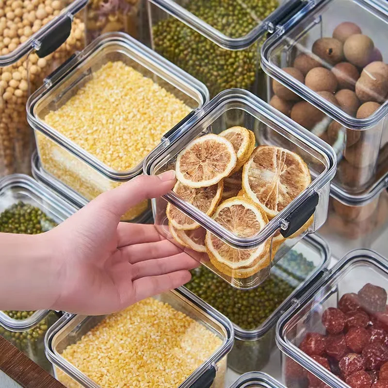 Кухонные Органайзеры для кладовой, контейнер для хранения, кухонные стеллажи с крышкой, пластиковый контейнер для хранения, коробки для спе...
Кухонные Органайзеры для кладовой, контейнер для хранения, кухонные стеллажи с крышкой, пластиковый контейнер для хранения, коробки для спе...