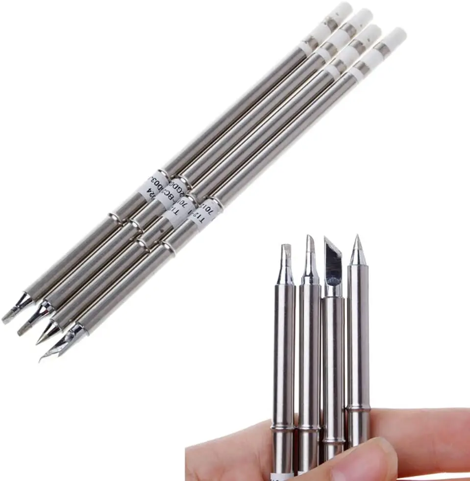 

New T12-I BC2 BC3 ILS J02 JL02 D24 T12 Series Replace Soldering Iron Tips For Hakko fx951 DIY Soldering Station Kits