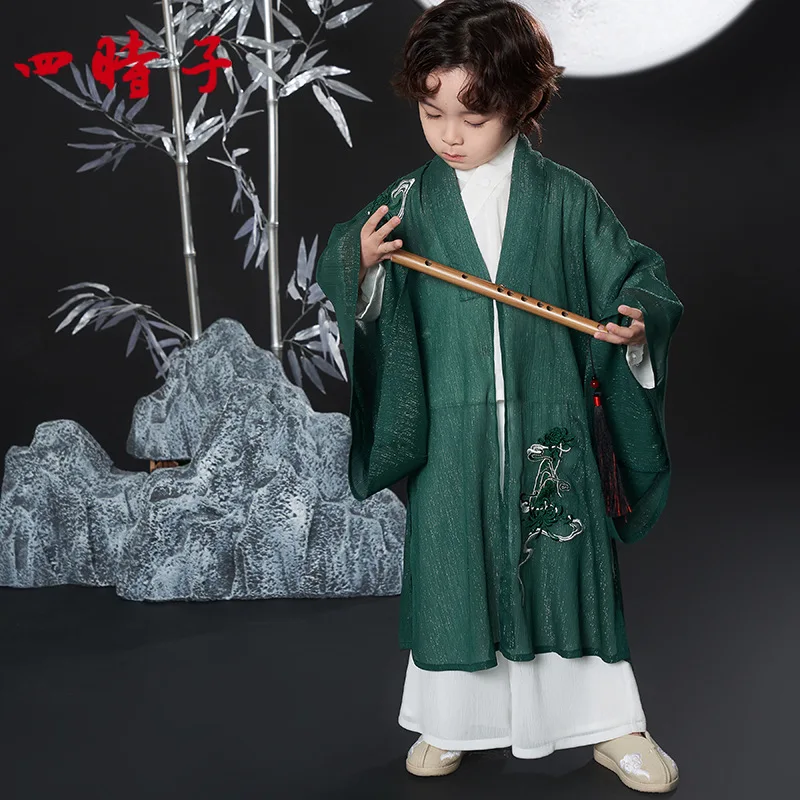 Children's Ancient Style Tang Costume Han Costume Chinese Style Boys' Suit Ancient Costume Super Fairy Chinese Style Han
Children's Ancient Style Tang Costume Han Costume Chinese Style Boys' Suit Ancient Costume Super Fairy Chinese Style Han