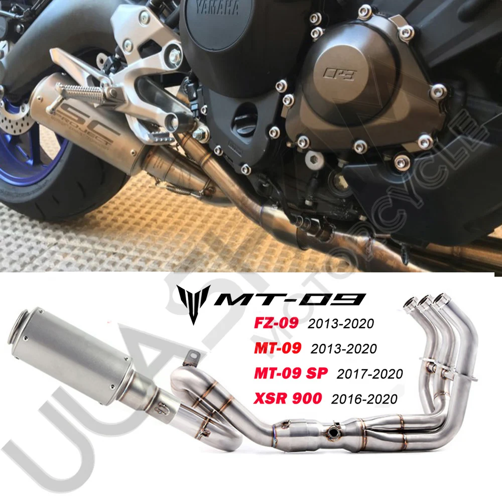 MT-09 FZ-09 выхлопная труба мотоцикла для Yamaha MT09 FZ09 MT09 SP XSR900 2013 до 2021
MT-09 FZ-09 выхлопная труба мотоцикла для Yamaha MT09 FZ09 MT09 SP XSR900 2013 до 2021