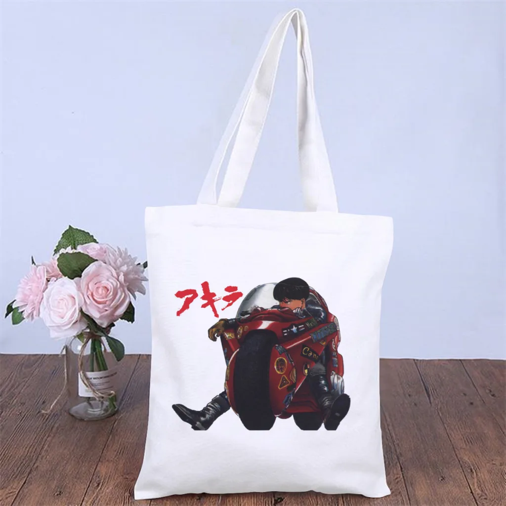 Anime MoviesHandbag Akira 80s Japanese Manga Film Shoulder Canvas Bags Students Storage Pocket Shopper HandBag Capacity Tote Bag
Anime MoviesHandbag Akira 80s Japanese Manga Film Shoulder Canvas Bags Students Storage Pocket Shopper HandBag Capacity Tote Bag