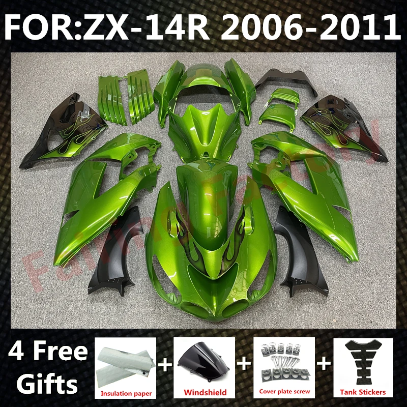 Обтекатели для мотоцикла, комплект обтекателей для Ninja ZX-14R 2006 2007 2008 2009 2010 ZX14R zx 14r 06 07 08, обтекатель для кузова, зеленый, черный
Обтекатели для мотоцикла, комплект обтекателей для Ninja ZX-14R 2006 2007 2008 2009 2010 ZX14R zx 14r 06 07 08, обтекатель для кузова, зеленый, черный